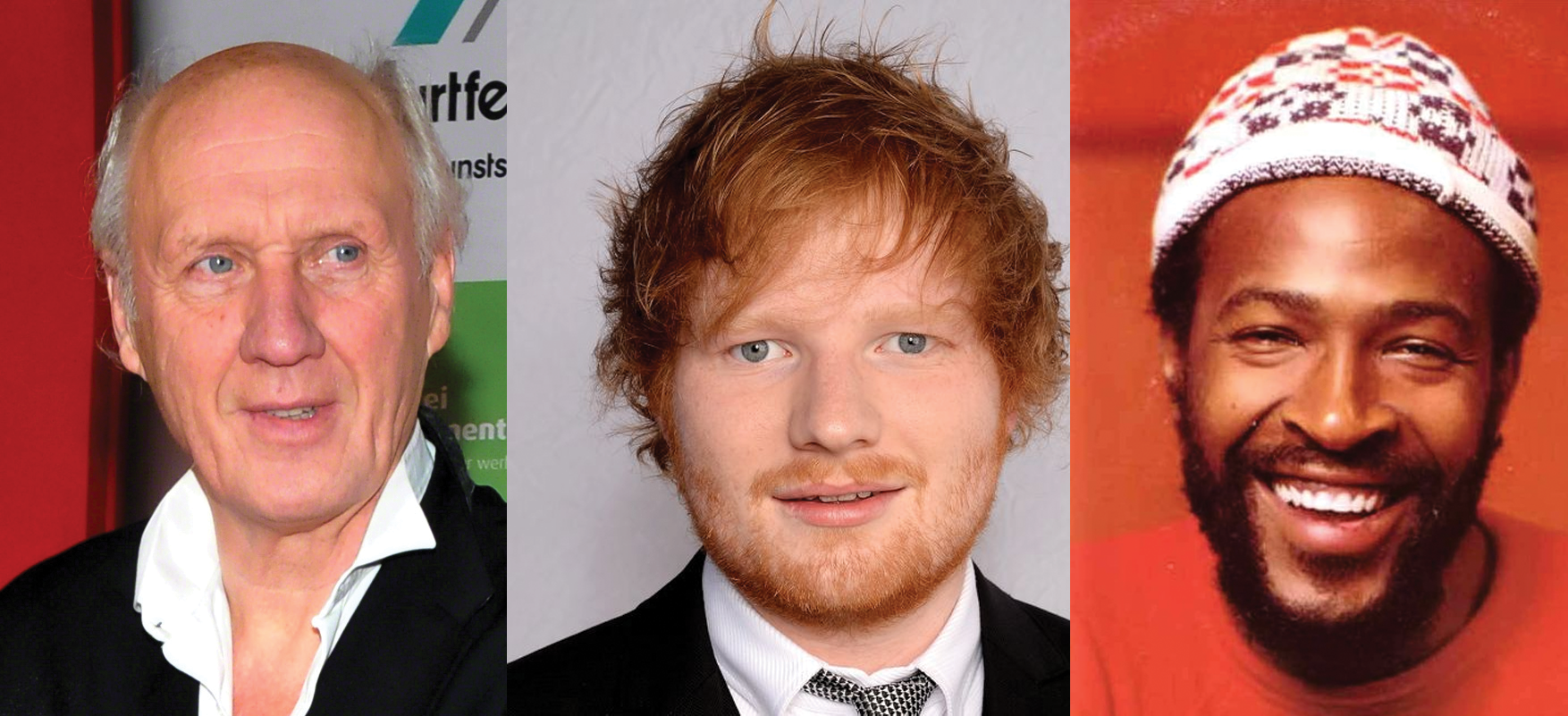 Herman van Veen, Ed Sheeran en Marvin Gaye